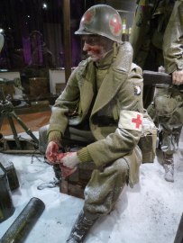 The medics of the 101st Airborne play an important role in the museum