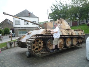 The German tank "Panther G"